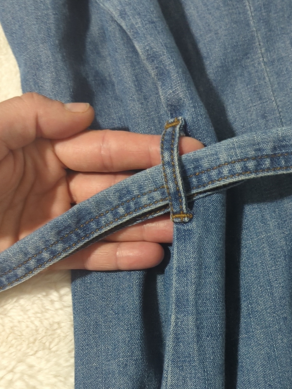 Wrangler Retro Pearl Snap Denim Dress - Picture 5 of 8